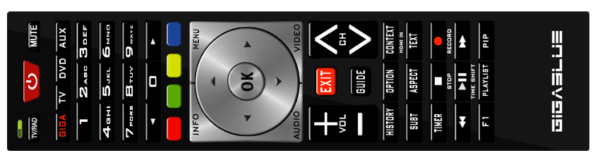 GigaBlue RCU Universal V.3 - Afbeelding 2