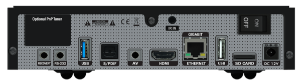 Gigablue UHD IP 4K DVB-C/T2 (Kabel/Antenne) - Afbeelding 5