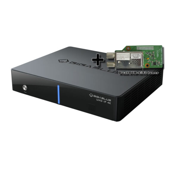 Gigablue UHD IP 4K DVB-C/T2 (Kabel/Antenne)