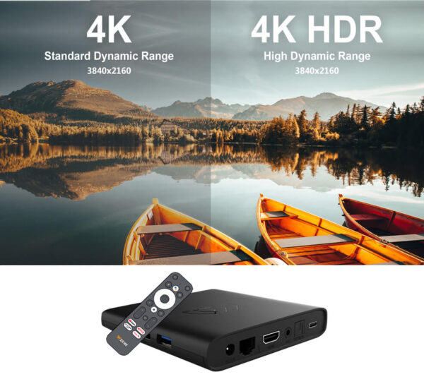 Botech Wzone Android TV Box 4K - UHD IPTV/Mediaplayer - Afbeelding 6