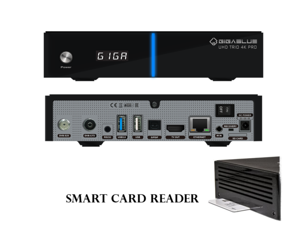 GigaBlue UHD Trio 4K Pro - Afbeelding 2