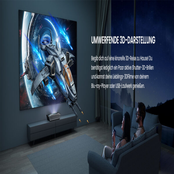 GigaBlue Home Cinema 3 UHD Triple Laser-TV - Afbeelding 9
