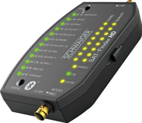 Schwaiger SF9003BT Digitale Sat Finder met Powerbank - Afbeelding 17