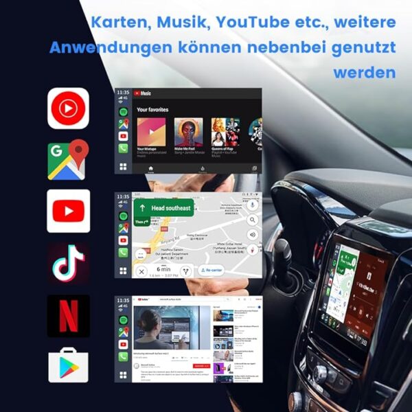 GigaBlue CarPlay AI Box Android 13 TV - Afbeelding 14