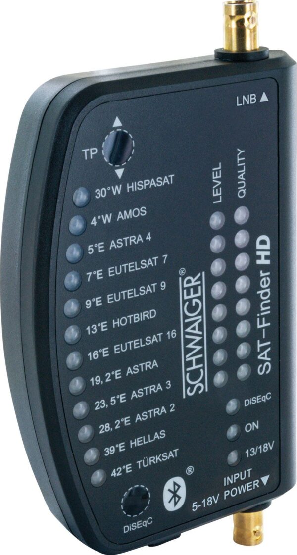 Schwaiger SF9003BT Digitale Sat Finder HD met Bluetooth® - Afbeelding 5