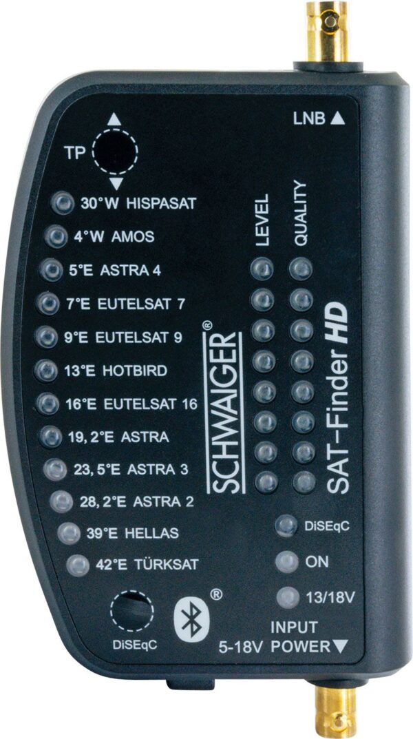 Schwaiger SF9003BT Digitale Sat Finder HD met Bluetooth® - Afbeelding 3